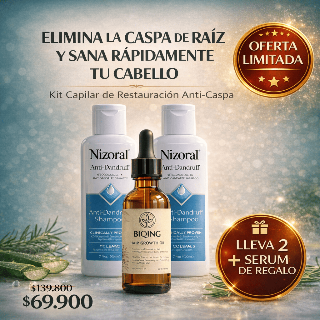 SHAMPOO ANTI-CASPA + SERUM